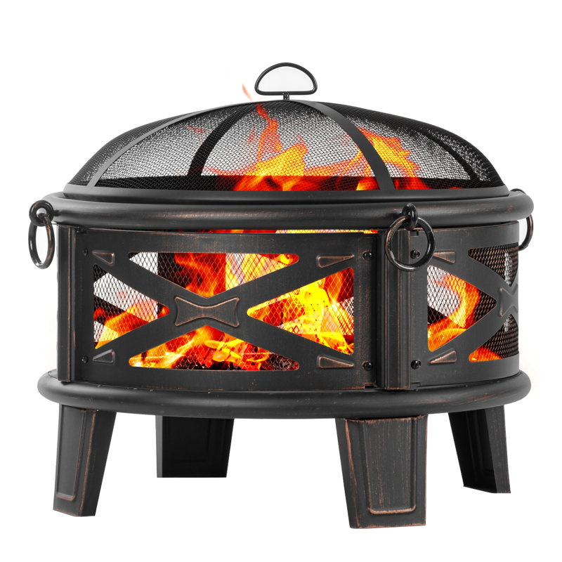 Branyah Round Iron Fire Pit