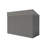 Two Colour Single Hinge Door Backyard Garden Tool Shed