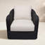 Bodhi Outdoor Swivel Accent Chair  Charcoal-25856929