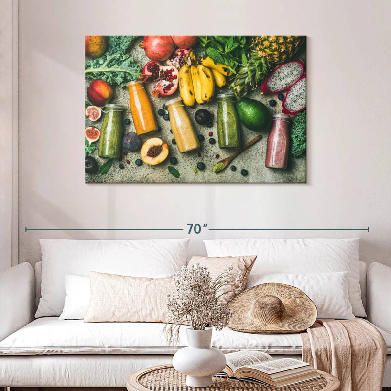 Smoothie aux fruits en bouteille Yarlin, H 30 po x l 45 po