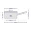 Rocktanium Non-Stick Aluminum Saucepan-23553392
