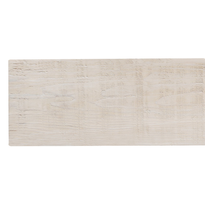 Beam Wood Fireplace Mantel Shelf, 72", White Wash