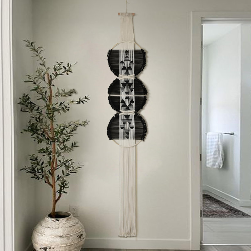 Boho Wall Art, Noir