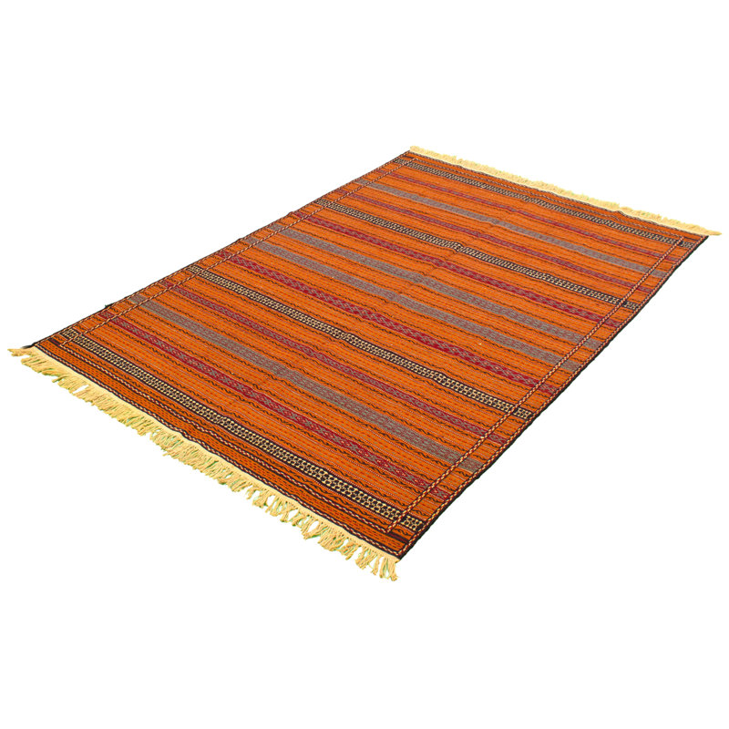 Wool Striped Indoor Rug