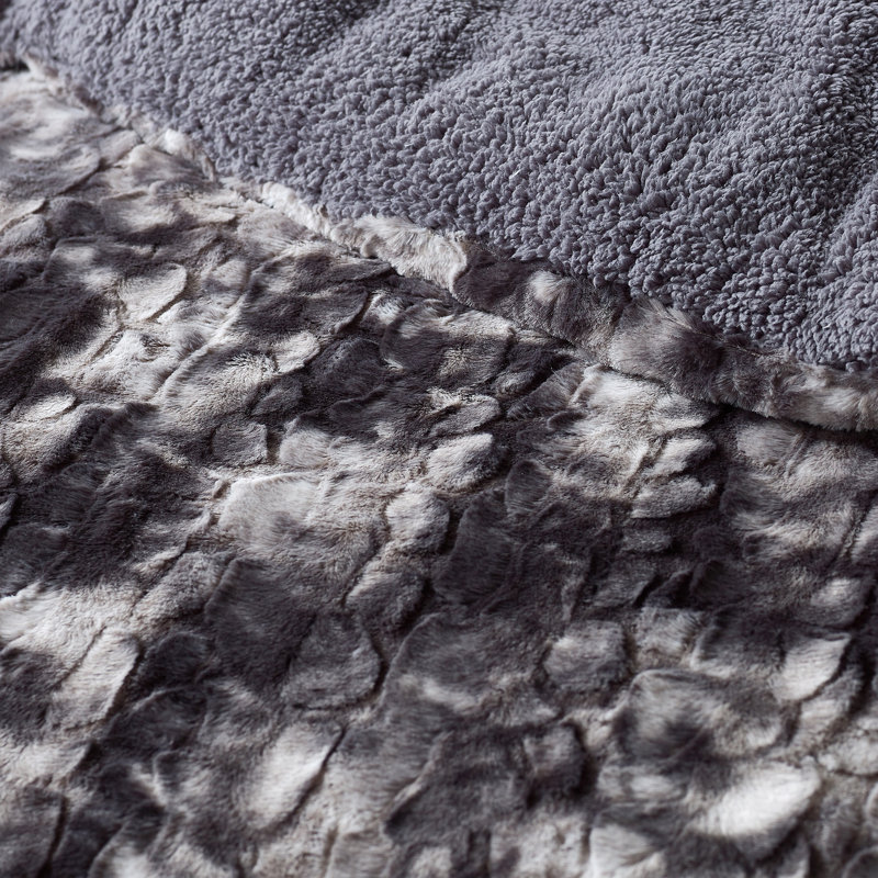Coma Inducer Midnight Snowfall Oversized Comforter Set, Extra-long Twin Comforter + 1 Sham