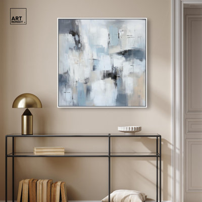 Blue Yonder Canvas by Art Remedy