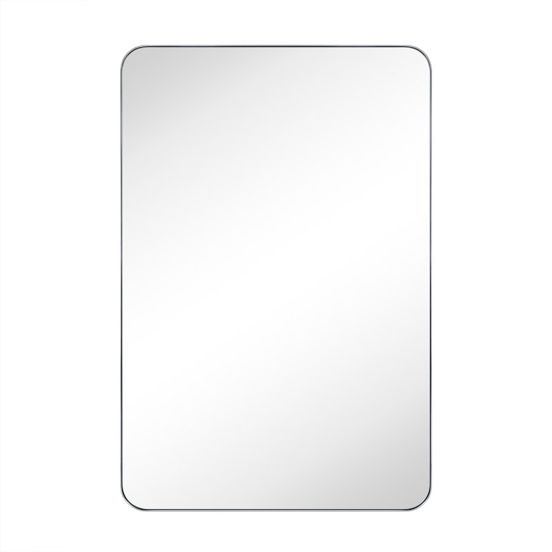 Miroir de salle de bain Kengston, Chrome chrome, 36 po x 24 po