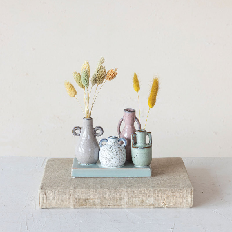 Kyjaun Stoneware Table Vase
