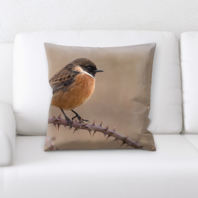 Microsuede Throw Pillow