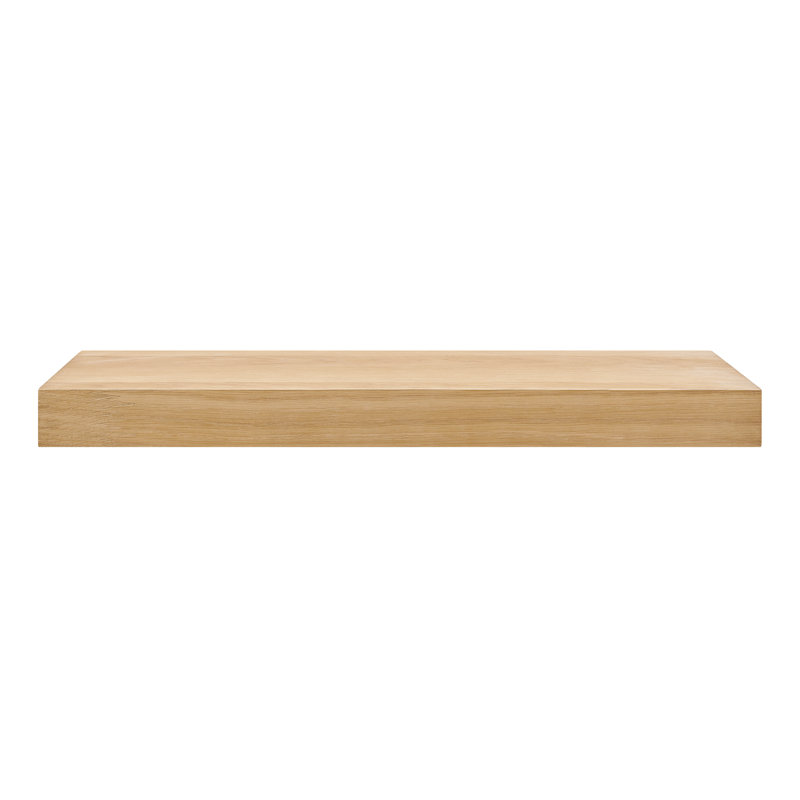 Tablette flottante Sherice, H 1,97 po x l 23,63 po x P 10,24 po, Chêne