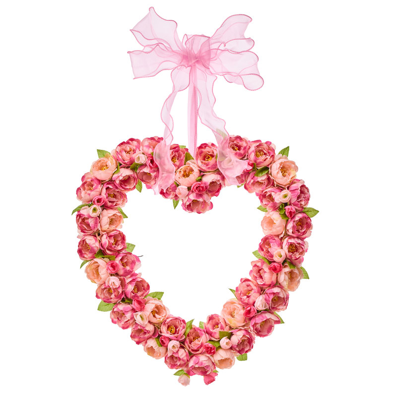 Couronne de jardin rose 18 po, Couronne de jardin rose 18 po