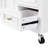Luminique 52'' Kitchen Island With Drop Leaf And 5 Drawers-490574699