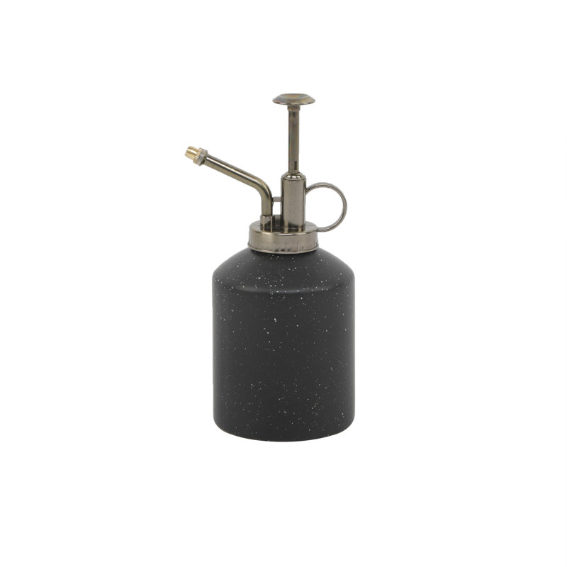 Vase de table en céramique Keayvin, Noir, H 7 po x l 3,5 po x P 3 po