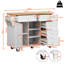 Wood Kitchen Island-1302847848
