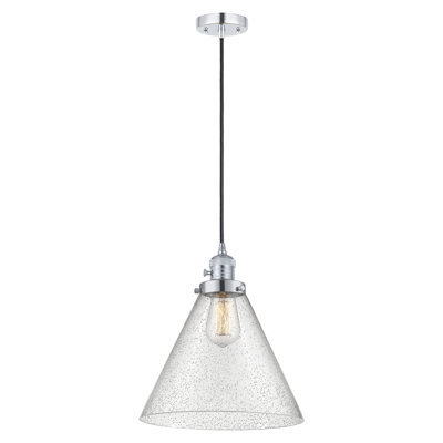 Luminaire suspendu en forme de globe à 1 lumière Anisley