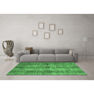 Washable Striped Indoor Rug