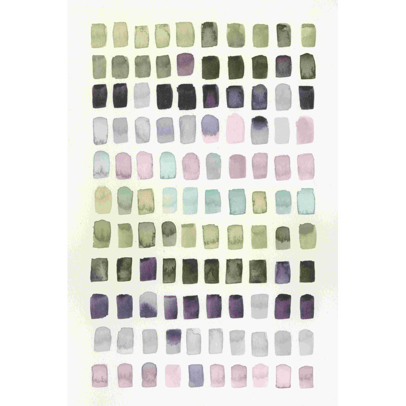 Échantillons de couleur sereine I, L 12 po x H 18 po x P 1,25 po