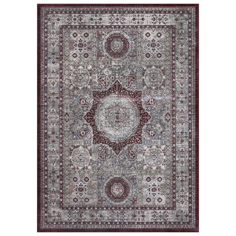 Merseles X 7 pi Tapis, Rectangle 6 pi 7 po x 9 pi 3 po
