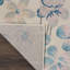 Tapis à motif floral ivoire Zaizi-87129204