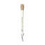 Approx.12" Long Live-Edge Jade Calligraphy Brush Neutral White-1394589643