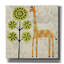  «Ada's Giraffe» par Chariklia Zarris, art mural sur toile, 12 po x 12 po