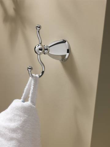 Lindale Wall Mounted Robe Hook, Chrome