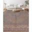 Tapis beige noué à la main de haute qualité