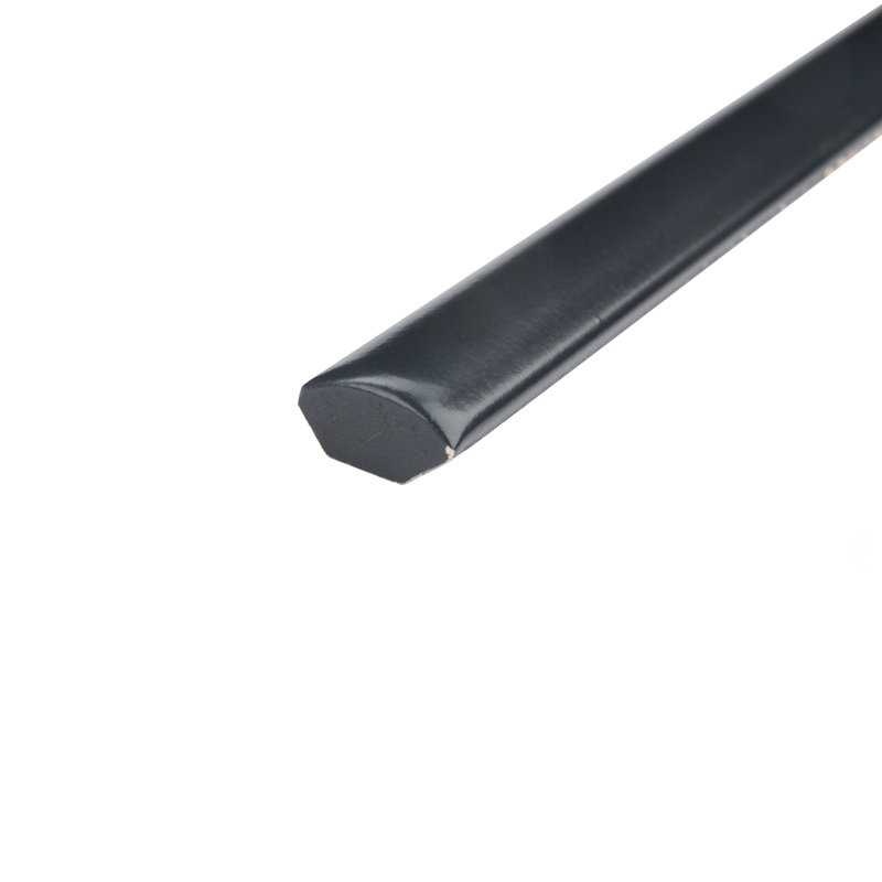 Chester 12" x 0.5" Ceramic Round Tile Trim in Matte Black