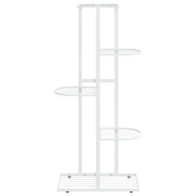 4-Floor Flower Stand Metal Display Shelf Rack 29.9"/38.6"