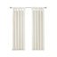 Panneau de rideau de fenêtre à bordure torsadée 50 x 108 po