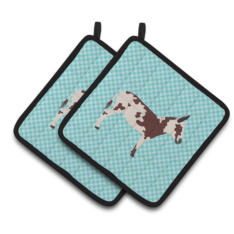 Caroline's Treasures Striped Polyester Potholder