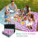 Botho Outdoor Rugs  Durable PP Mat for Outdoor Use Area Rug Perfect for Patios, Gardens, and Poolside Areas