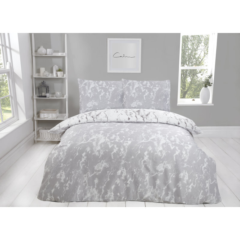 McLoughney Abstract Duvet Cover Set with Pillowcases Included, 155 x 220 cm - 1 Pillowcase (80 x 80 cm)