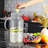 Glass Pitcher With Lid And Spout, Glass Water Carafe For Hot/Cold Water, Iced Tea Pitcher, Large Pitcher For Coffee, Juice And Homemade Beverage-50659710