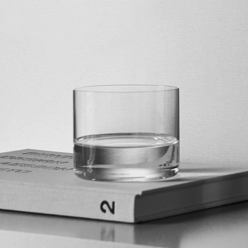 Geometry 10oz. Handmade Crystal Drinking Glass Set