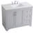 Moore 42'' Single Bathroom Vanity with Engineered Marble Top-1958080146