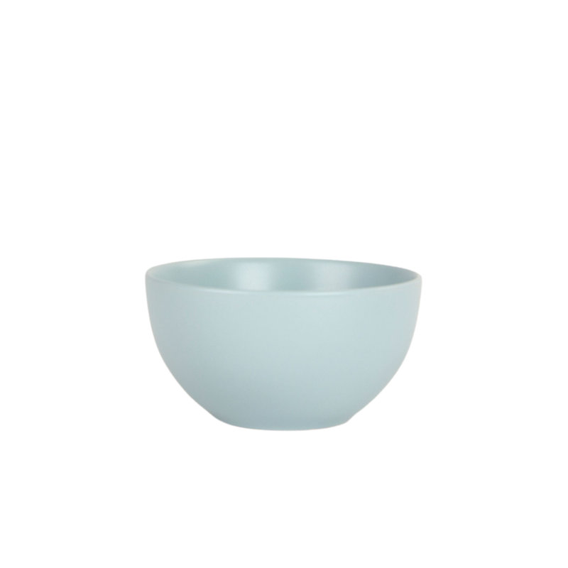 Bol à céréales 16 onces Wazee Matte, Bleu minéral
