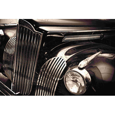 Vintage Packard  Wrapped Canvas Photograph