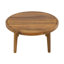 Ensemble de canapé d'extérieur 4 pièces, structure en bois d'acacia avec détails en corde, coussins beiges hydrofuges, finition teck-1121445039