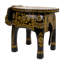 Astare Solid Wood Figurine End Table