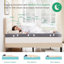 Surmatelas en mousse à mémoire de forme simple - Surmatelas en gel rafraîchissant 4 pouces, coussin en mousse à soulagement de la pression-1420665903-1444584056
