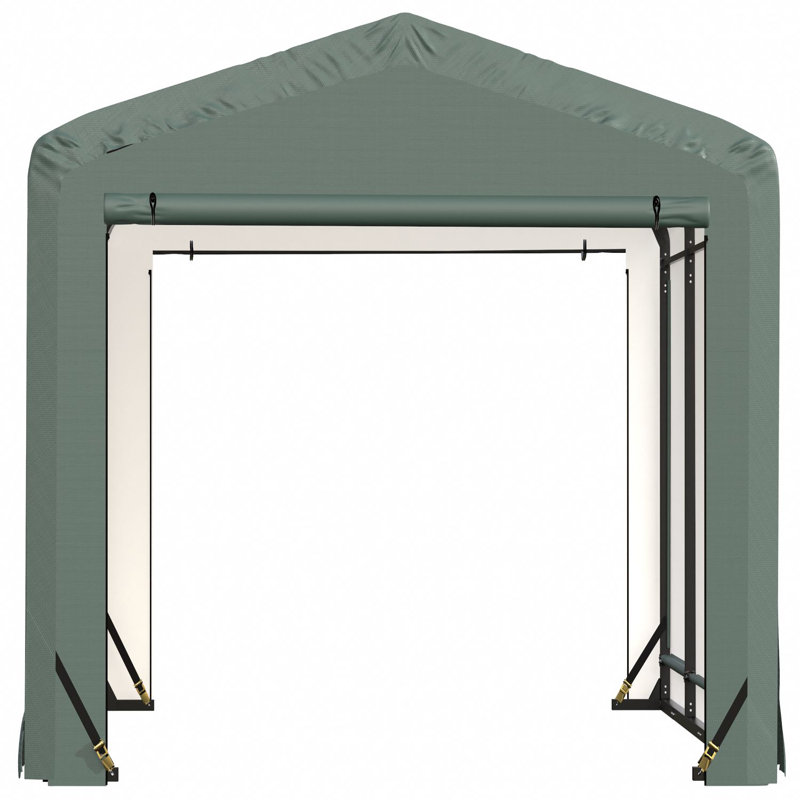 ShelterTube Wind and Snow-Load Rated Garage, Green