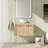 Hornberger 29.57'' Single Bathroom Vanity with Sintered Stone Top