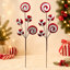 Ensemble de 6 vaporisateurs de bonbons de Noël - décorations festives pour la maison ou les événements