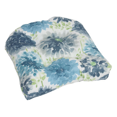 Coussin de chaise d'extérieur à dossier arrondi 19 pouces
