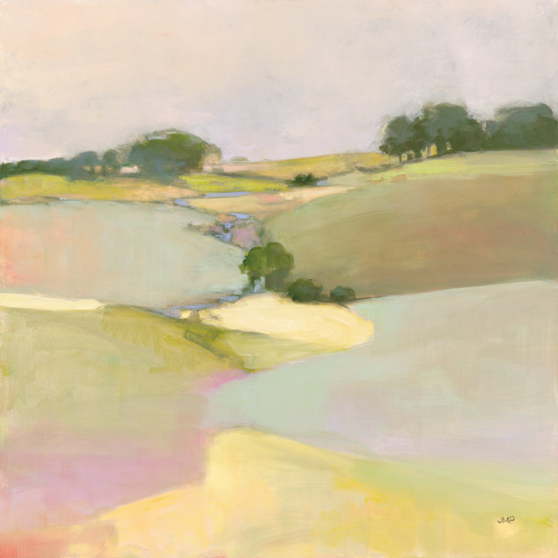 «Dream Valley II» par Julia Purinton, reproduction d'art sur toile tendue, H 12 po x l 12 po