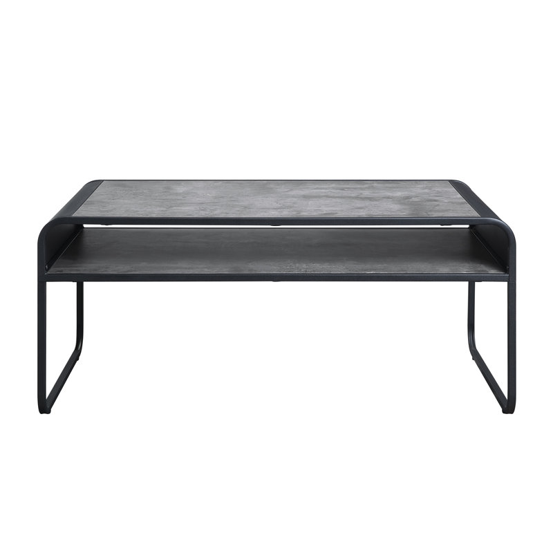 Table basse moderne et élégante avec tablette