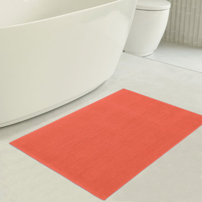 Chemung 100% Cotton Non-Slip Bath Rug