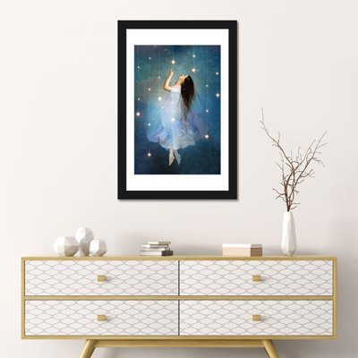 « star marin », impression sur toile tendue