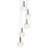 Sienna 5-Light Height Adjustable ETL Certified Integrated LED Chandelier with Globe Shades-65216915
